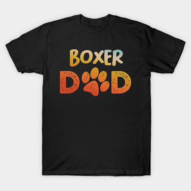 Boxer Dad T-Shirt by MetropawlitanDesigns